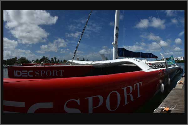 La Guadeloupe, Françis JOYON, IDEC SPORT, vainqueur de La Route du Rhum 2018