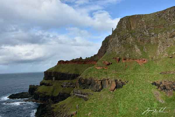 photos de l'Irlande du nord (ulster), la chaussé des géants. formation volcanique. 