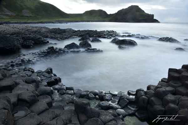 photos de l'Irlande du nord (ulster), la chaussé des géants. formation volcanique. 