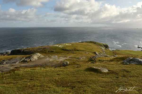 photos de l'Irlande, malin head