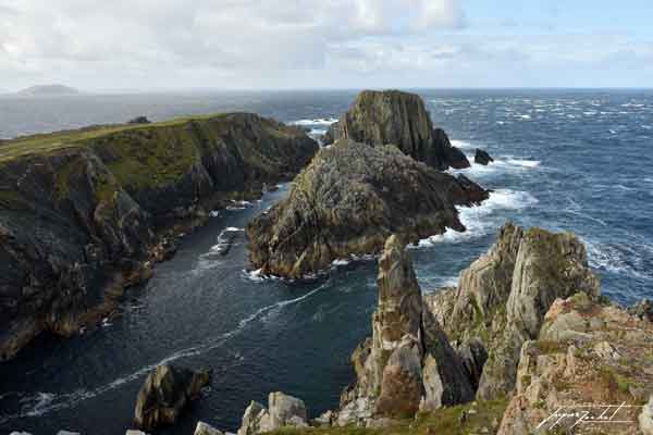 photos de l'Irlande, malin head