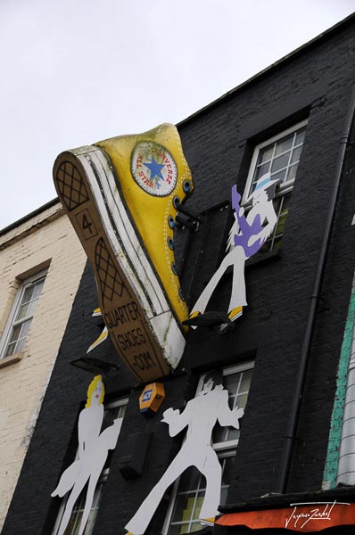 dans le quartier de camden à londres