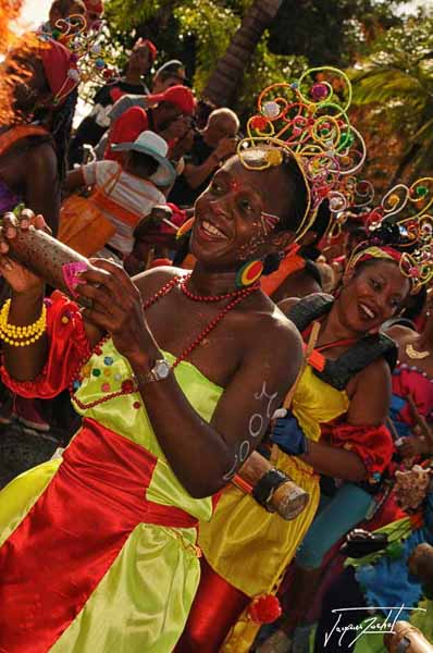 the carnival of Fort De France in Martinique, French West Indies