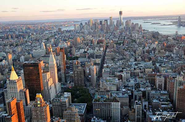 View of Manhattan at New York