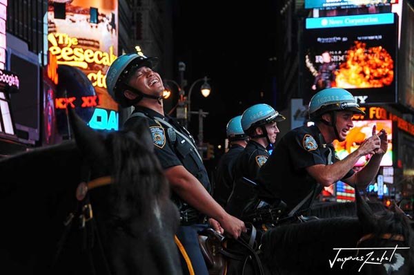 New York, time square by night