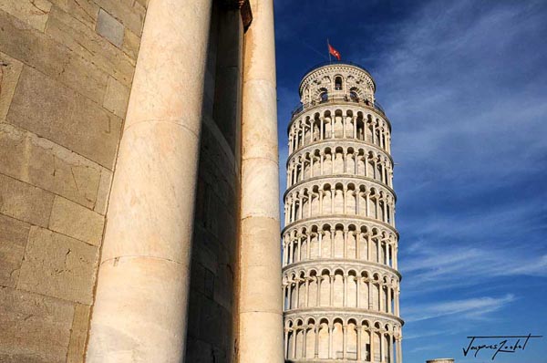 La tour de Pise en Toscane