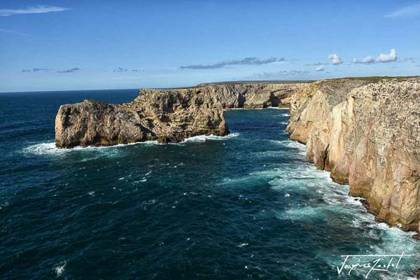 Cap Saint Vincent, sud du Portugal, l'Algarve
