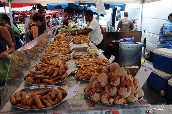 Le marché de Saint Paul, La Réunion