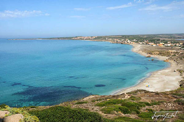 san giovanni di sinis, côte ouest de la sardaigne