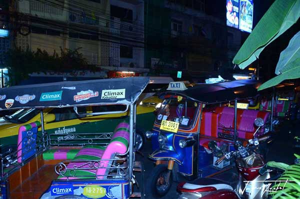 Bangkok, les Tuk Tuk