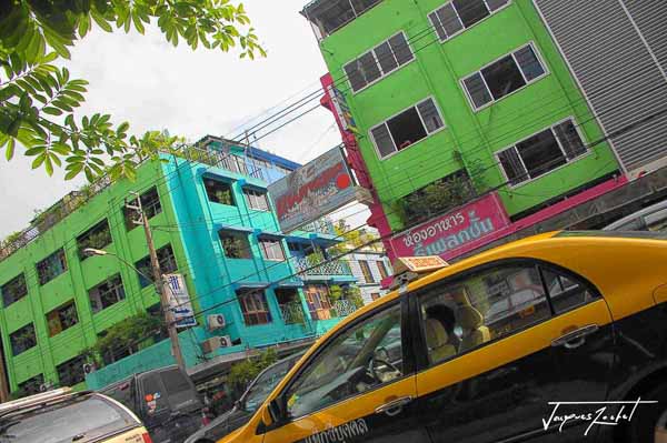 Dans les rues de Bangkok