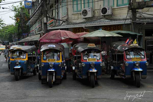 Bangkok, the Tuk Tuk