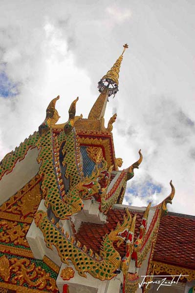 Temple de wat doi suthep en Thaïlande