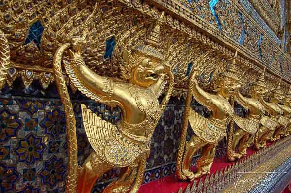 the Wat Phra Kaeo in Bangkok, details...