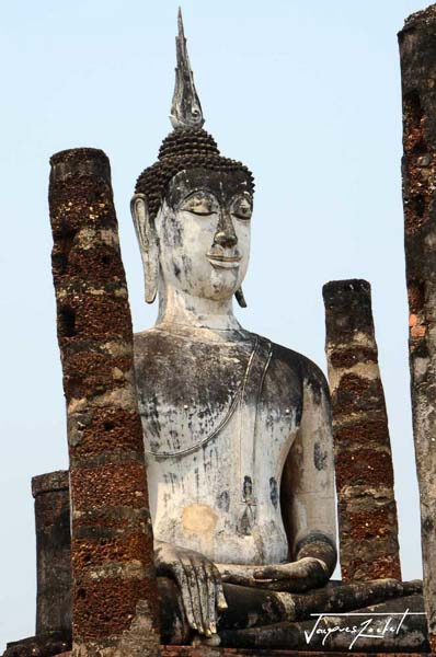 sukhothai old city, thailand, asia